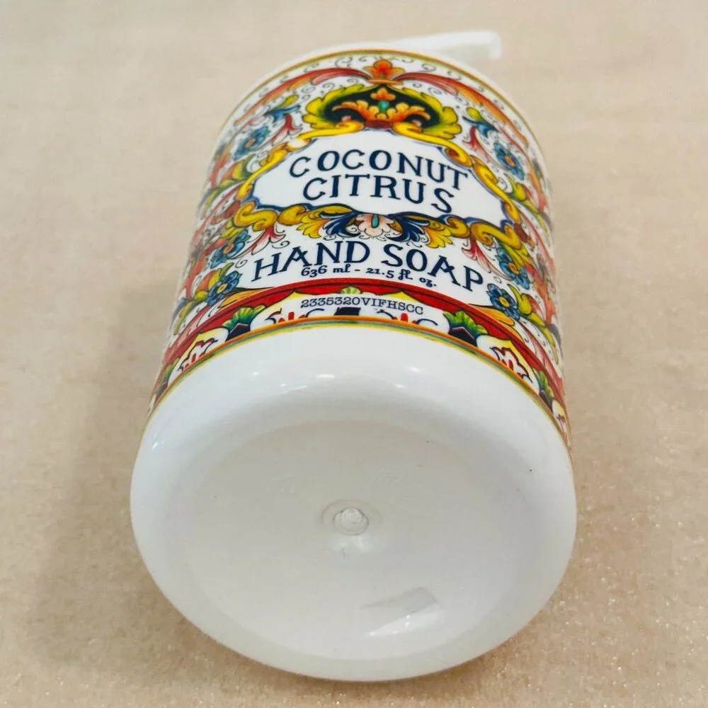 🌼New🌼 Home and Body Company Villa Flora Hand Soap, Coconut Citrus, 21.5 fl.oz.